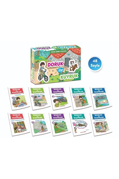 Mavi Deniz Yayınları 3. Sınıf Hikaye Seti - Doruk Ile Kuyruk (10+1)