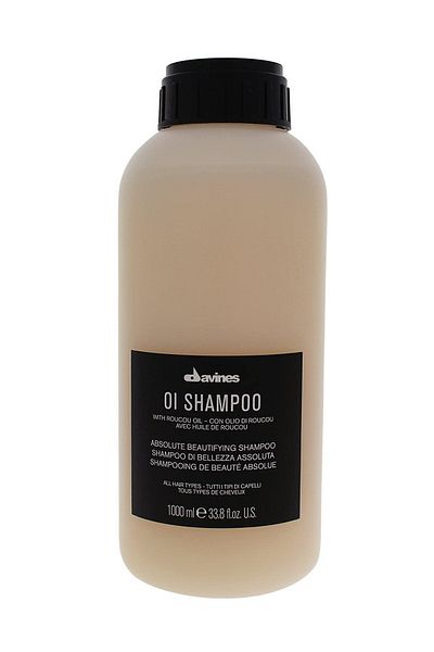 Davines 1000ml Sulfate-free Paraben-free OI Hair Care Shampoo - All Hair Types