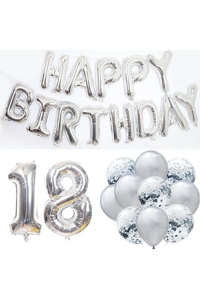 DÜVENCİ TİCARET AGE 18 BALLOON SET