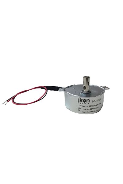 İKON TEKNİK AC SENKRON MOTOR TYC 50 4 Watt 20 RPM 220 Volt CW/CCW ÇİFT YÖNLÜ ...