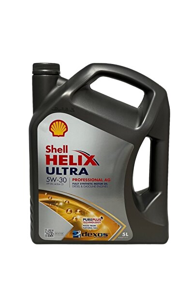 SHELL Helix Ultra 5W-30 Pro Ag Tam Sentetik Motor Yağı 5 Litre