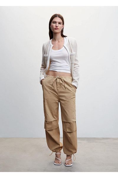 MANGO Woman Parachute Pants