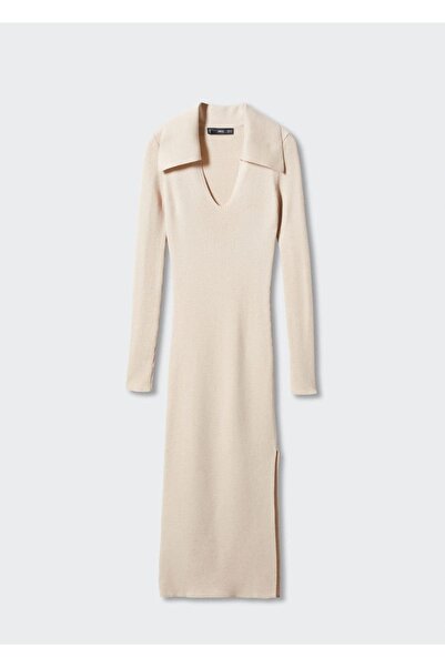MANGO Woman Ribana Midi Elbise