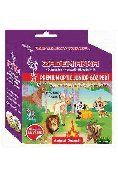 ESM Ercanay Children's Eye Pad Box 100 Pieces