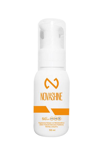 Novashine Anti-Aging & Moisturizing High Protection Factor Sun Lotion 50 ml Pa Sun Cream