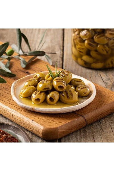 Sunma Izgara Yeşil Zeytin Teneke 10 Kg (ÖZEL SOSUYLA MARİNE EDİLMİŞ)