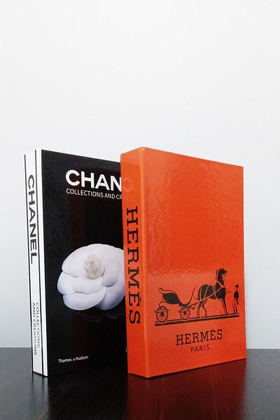 BayCazip Black Rose and Orange Themed Set of 2 Decorative Book Boxes