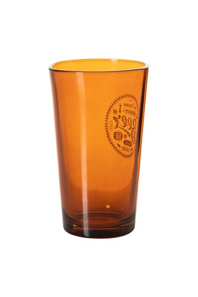 Mudo Home Soft Drink Glass Amber - 570 ml