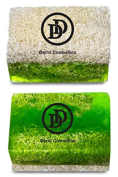 DERİN COSMETİCS Derin Cosmetics Doğal Kabak Lifli Aloe Vera Sabunu 135 Gr