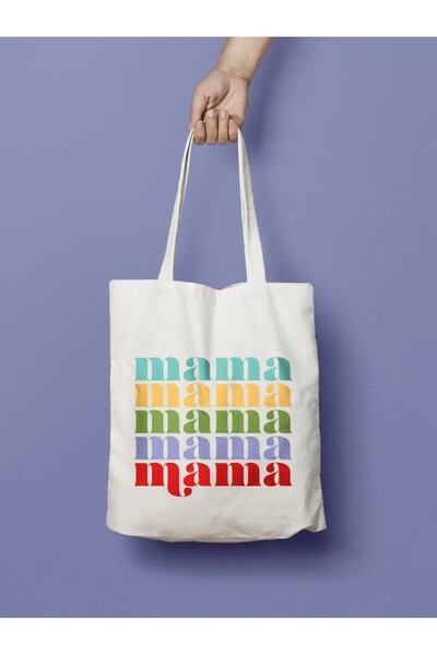 Bikutumutluluk Мама, подарък, платнена чанта