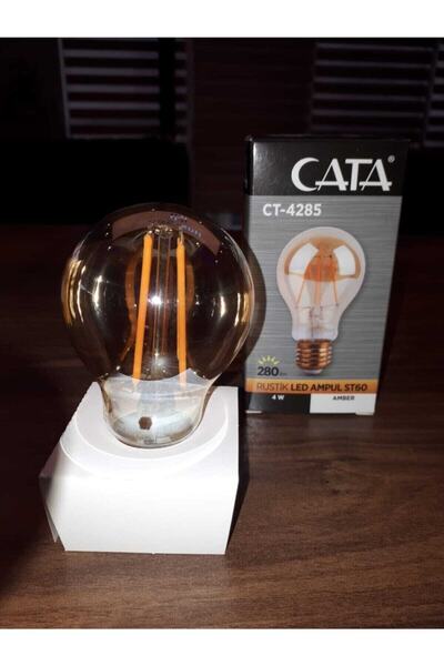Cata Ct 4285 4w Rustık Led Ampul Amber