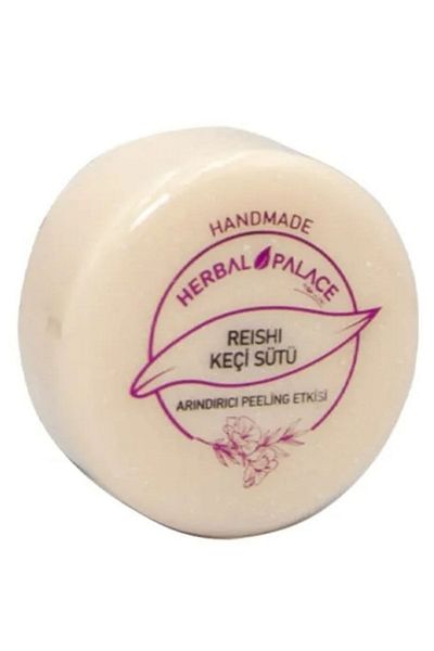Herbal Palace Reishi Goat Milk Handmade Soap 125 grX 2 Pieces Blackhead Acne Acne Blemish Wrinkle Remover