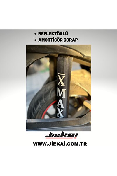 JİEKAİ YAMAHA XMAX 250 UYUMLU MOTOSİKLET arka amartisör kılıfı çorap reflektörlü