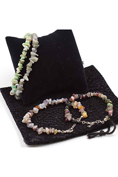 MYTAKIAĞACIMFH لابرادوريت-حجر التورمالين-رودوكروسيت-حجر الكريسوبراس حجر طبيعي...