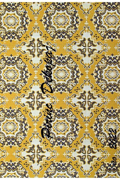 LİNEART LineArt Brass Decopage Paper LA-2622