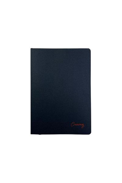 Meteksan A5 Creamy Notebook Black