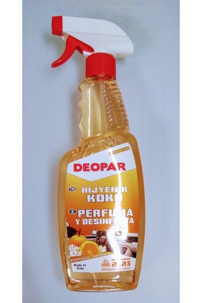 İtalyan ATAS Deopar Hijyenik Portakal 750ml Araç Içinde Ve Her Yüzeyde Hijyen...