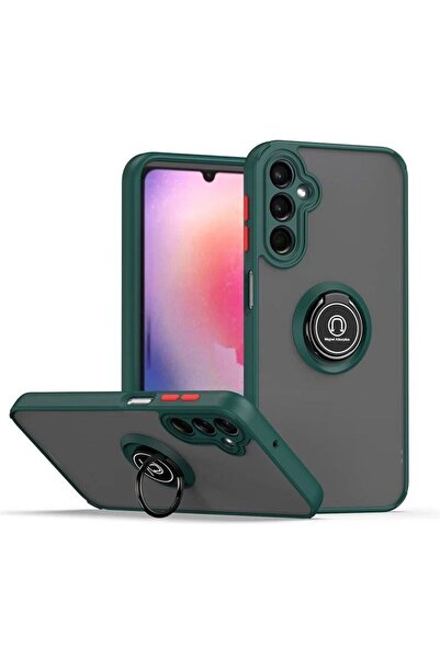 Rivor Samsung Galaxy A24 Uyumlu Kılıf 3d Kamera Korumalı Buzlu Kenarları Renk...