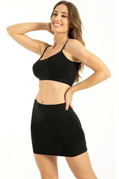 by İGP Γυναικεία μαύρη επένδυση από μπαμπού Jupon