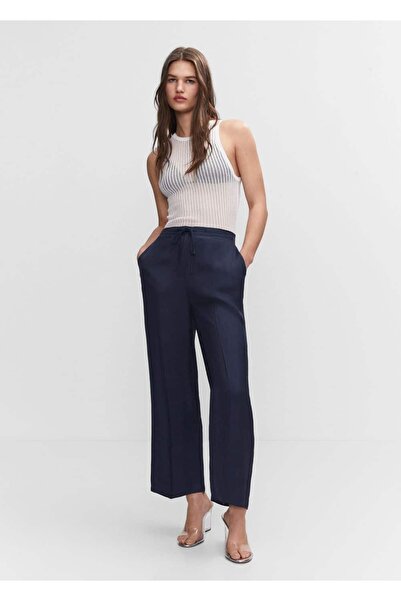 MANGO Woman Fiyonklu culotte pantolon