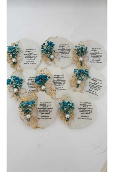 Modaalpdesign Söz,nişan Nikah Hediyelik Epoksi Magnet 50 Adet