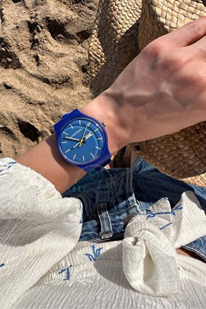 Northwatch Lacivert Takvim Aktif Silikon Unisex Kol Saati
