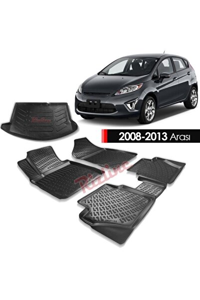 Rizline Ford Fiesta Paspas Bagaj Havuzu 3d Set 2008-2013 Arası