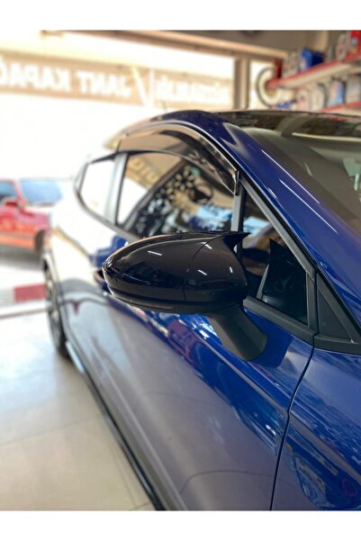 inoltrare Renault Clio 5 Yarasa Ayna Takımı Parlak Siyah Batman Ayna Kapağı