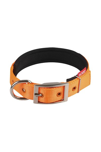 DOCA Dog Collar 37cm-49cm Adjustable 2.5cmx60cm Soft Dog Collar with Color Options