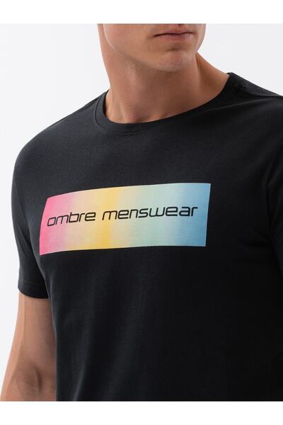 OMBRE Bedrucktes T-Shirt S1750