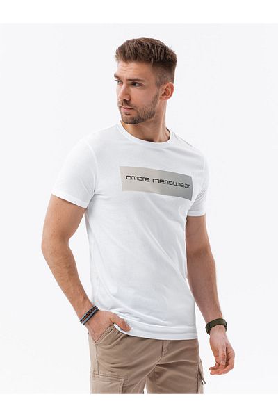 OMBRE Bedrucktes T-Shirt S1751