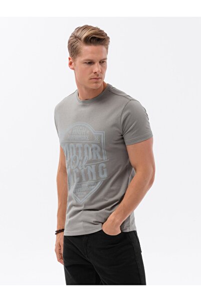 OMBRE Bedrucktes T-Shirt S1735