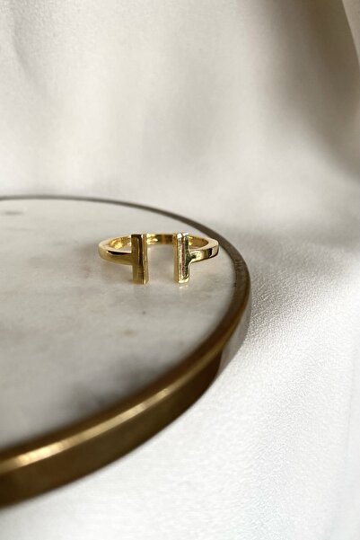 gaila design Altın Kaplama Ayarlanabilir Marka Muadil Yüzük