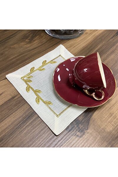 OYA home Coffee Under Presentation Napkin - Crown Gold - Pack of 6