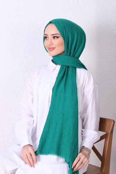 shalby Şal de bambus Hijab Trifoi Verde