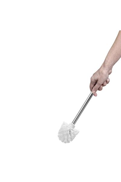Fame Kıtchen Paslanmaz Çelik Beyaz Wc Banyo Temizleme Tuvalet Klozet Fırçası