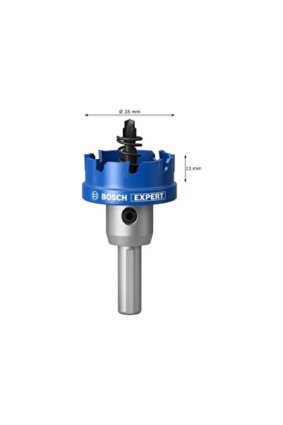 Bosch Expert 35 mm Elmaslı İnox Panç Adaptörlü 2608901418