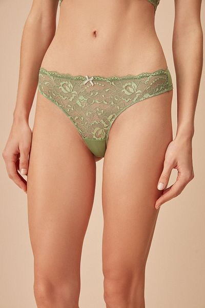 SUWEN Jasmine Lace String Panties