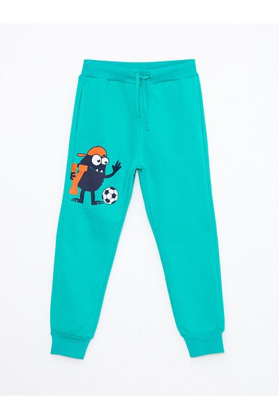 LC Waikiki Φούτερ Jogger για αγόρια - Ελαστική μέση και στάμπα