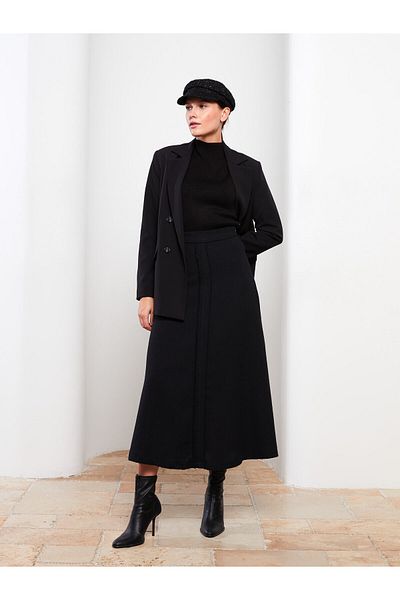 LC Waikiki Fustă de damă din tweed cu model