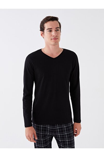 LC Waikiki V-Neck Long Sleeve Men's Undershirt