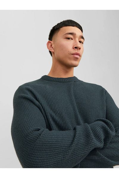 Jack & Jones Men's Crew Neck Knitted Sweatshirt - 12243116
