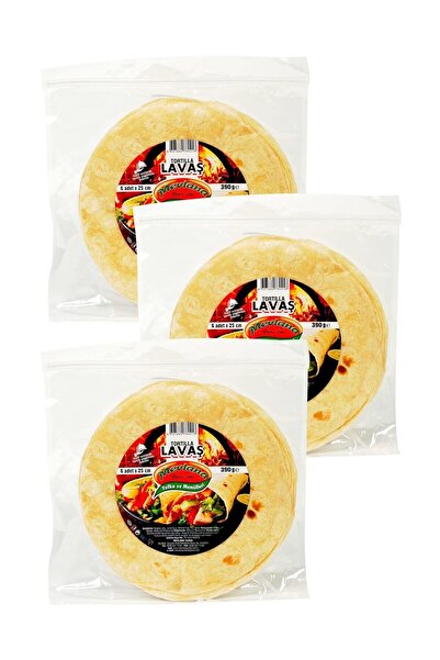 MEVLANA YUFKA MEVLANA TORTİLLA LAVAŞ 3 PAKET KAMPANYASI (390 GR x 3 PAKET)