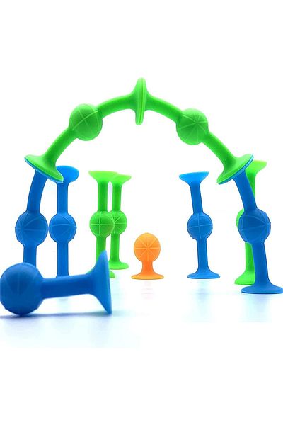 Beatitude Fidget Sensory Educational Toy Vacuum Molecule 100 Pcs Building Blocks Lego Vacuum Child Developmental Game