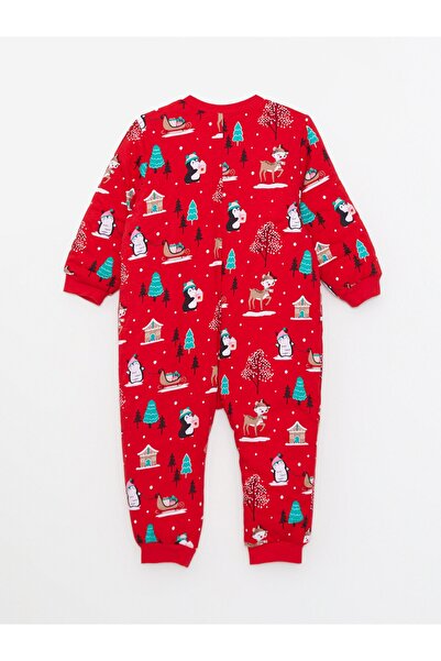 LC Waikiki Yılbaşı Temalı 2.5 Tog Elyaflı Kız Bebek Uyku Tulumu
