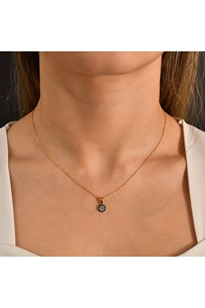 N!da Jewelry 925 Ayar Gümüş Nazar Boncuğu Kolye