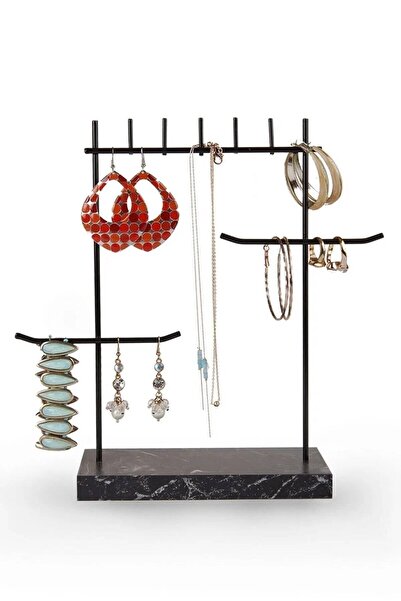 Everglow Jewelry Βάση κοσμημάτων Premium Μαύρης Σχεδίασης με λεπτομέρειες