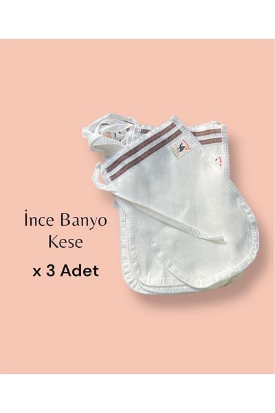 Develi 3 Pieces Giant 1973 Thin Bath Scrub