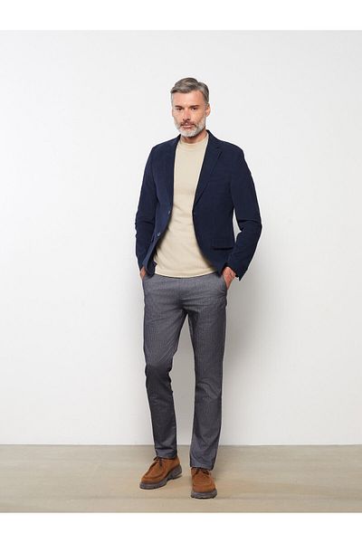 LC Waikiki Ανδρικό σακάκι σακάκι Standard Mold Velvet