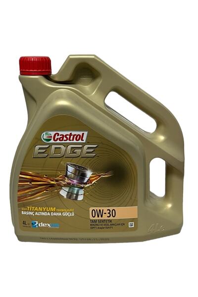 CASTROL Edge 0W-30 Tam Sentetik Motor Yağı 4 Litre